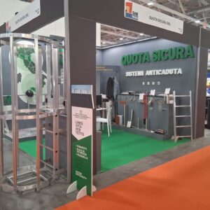 Quota Sicura al SAIE di Bologna 2026: Successo per i Sistemi Anticaduta del Produttore